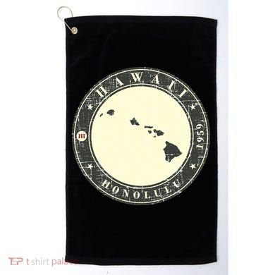 Hawaii Retro Golf Towel