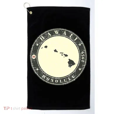 Hawaii Retro Golf Towel
