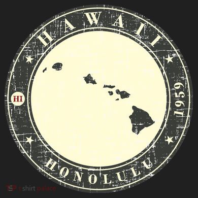 Hawaii Retro Golf Towel