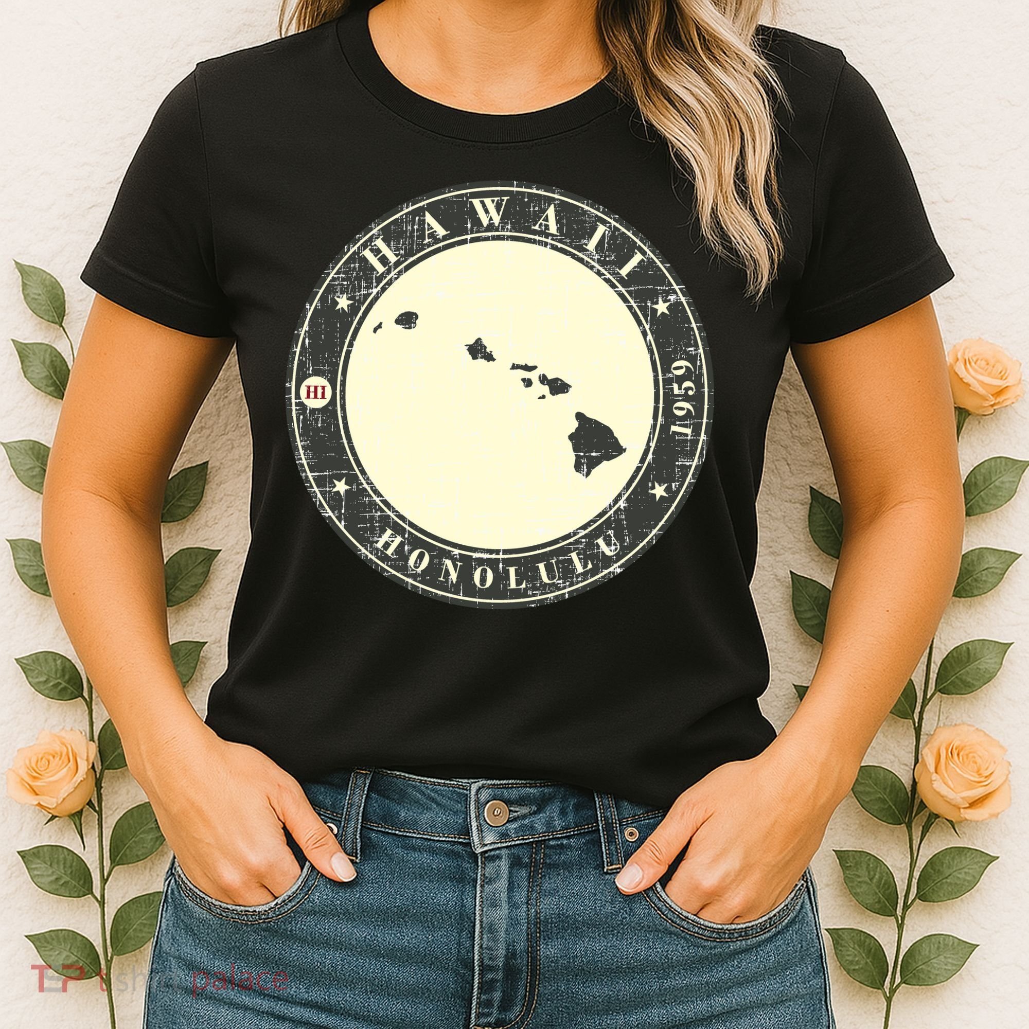 Hawaii Retro Women's T-Shirt