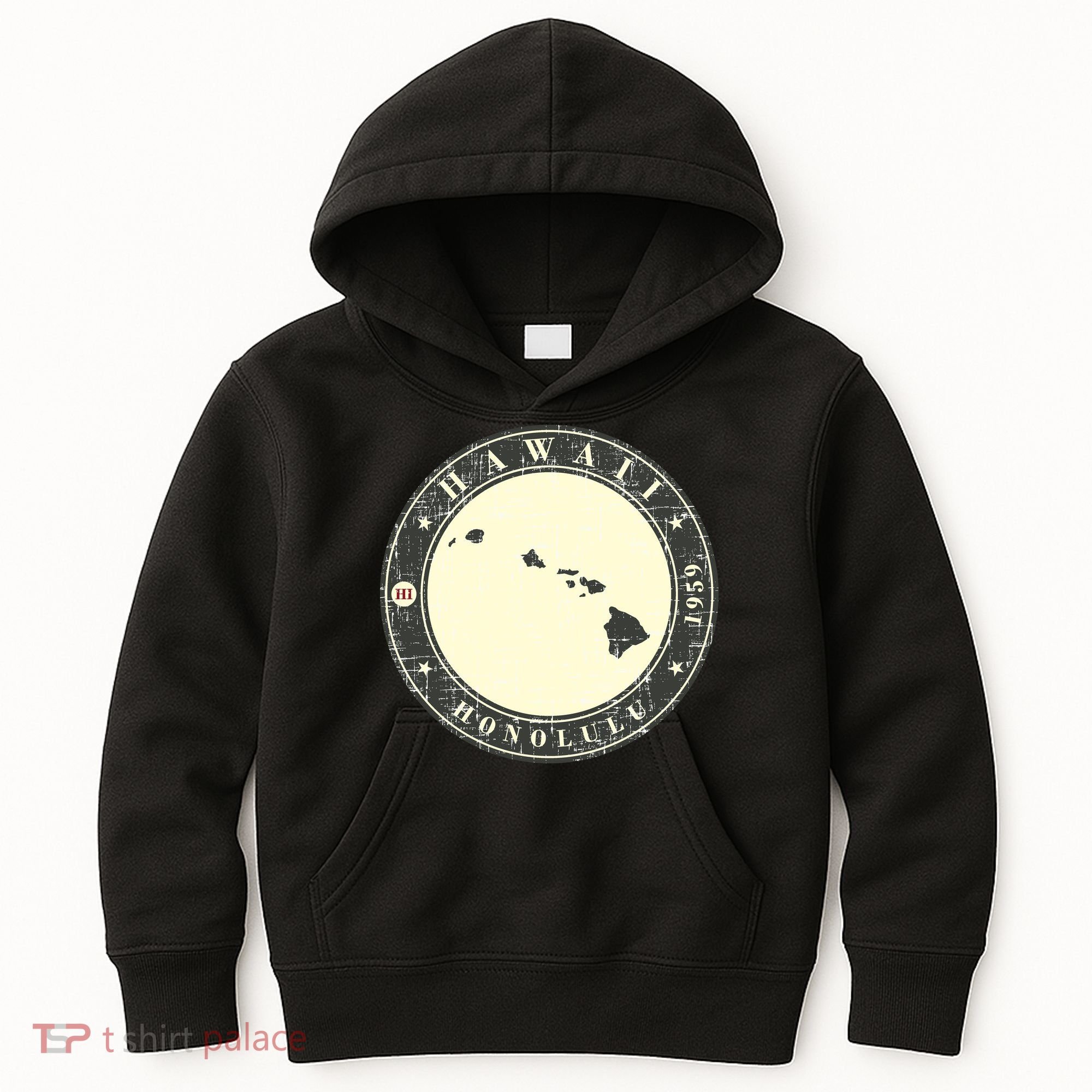 Hawaii Retro Kids Hoodie
