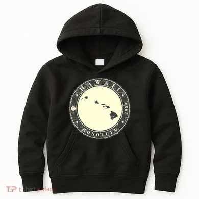 Hawaii Retro Kids Hoodie