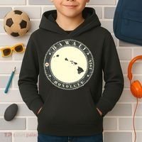 Hawaii Retro Kids Hoodie thumb 2