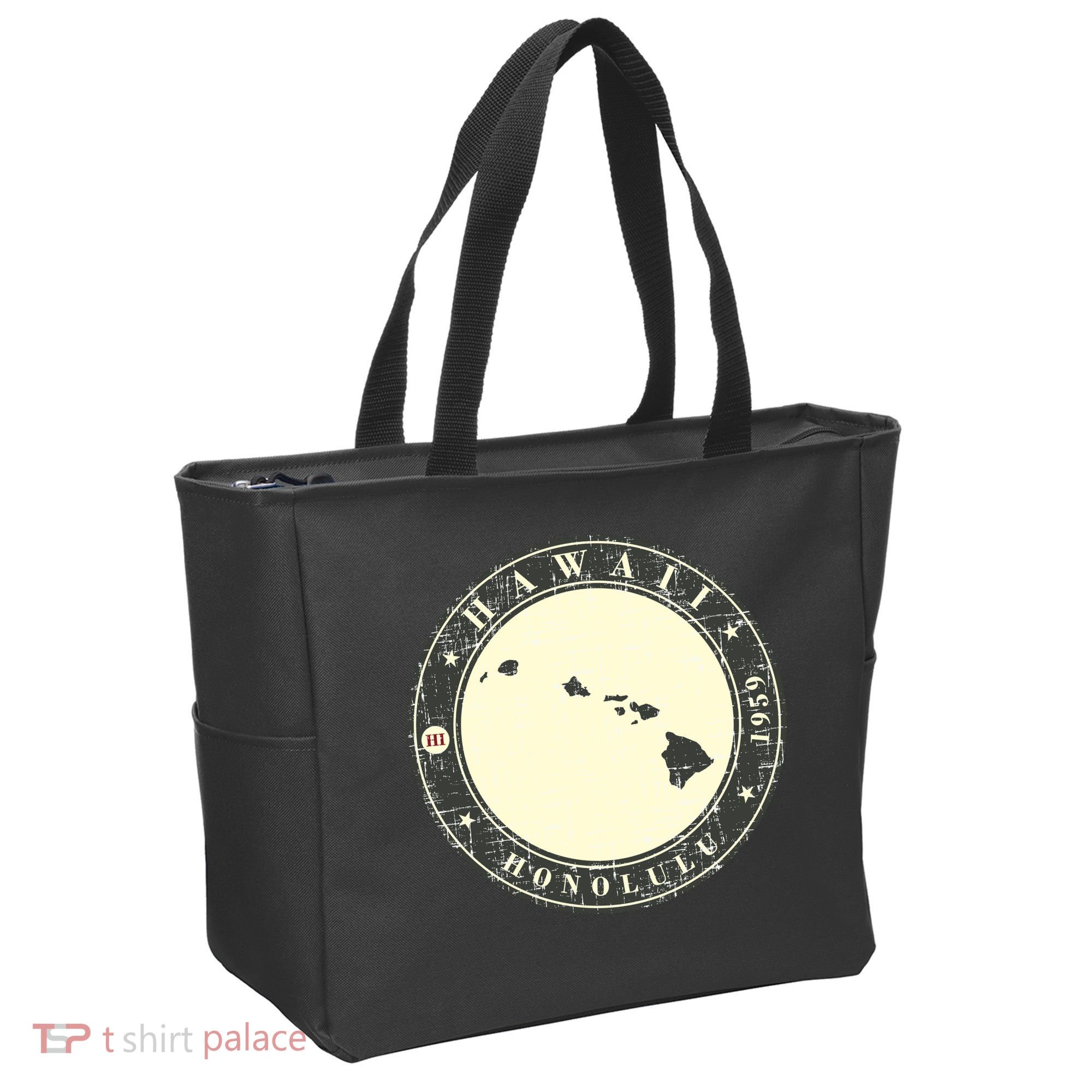 Hawaii Retro Tote Bag