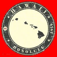 Hawaii Retro Santa Hat thumb 1