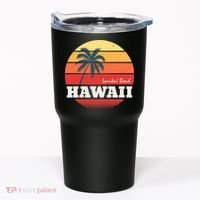 Hawaii Retro Circle Tumbler thumb 0