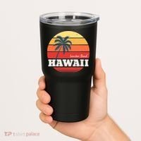 Hawaii Retro Circle Tumbler thumb 2