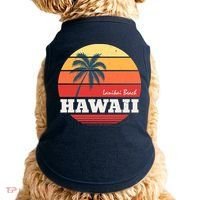 Hawaii Retro Circle Doggie Tank thumb 0