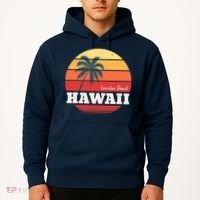 Hawaii Retro Circle Hoodie thumb 2
