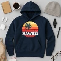 Hawaii Retro Circle Hoodie thumb 3