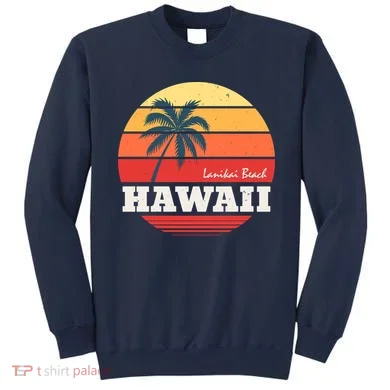 Hawaii Retro Circle Sweatshirt