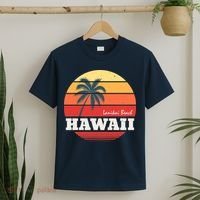 Hawaii Retro Circle T-Shirt thumb 2