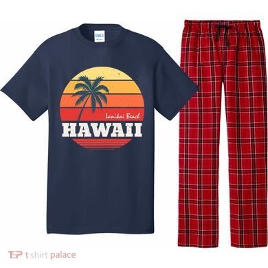 Hawaii Retro Circle Pajama Set