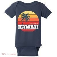 Hawaii Retro Circle Baby Bodysuit thumb 0