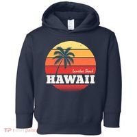 Hawaii Retro Circle Toddler Hoodie thumb 0