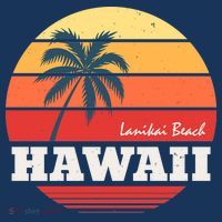 Hawaii Retro Circle Toddler Hoodie thumb 2
