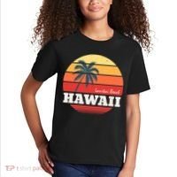 Hawaii Retro Circle Kids T-Shirt thumb 2