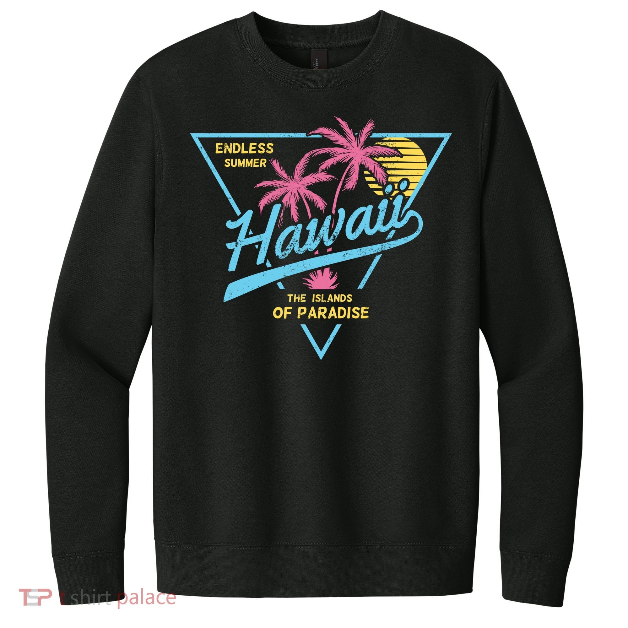 Hawaii Retro Classic  V.I.T. Fleece Crew Sweatshirt