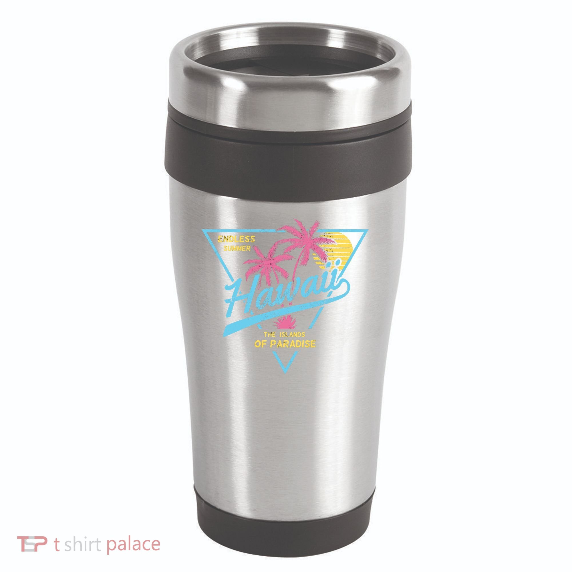 Hawaii Retro Classic  16oz Travel Tumbler