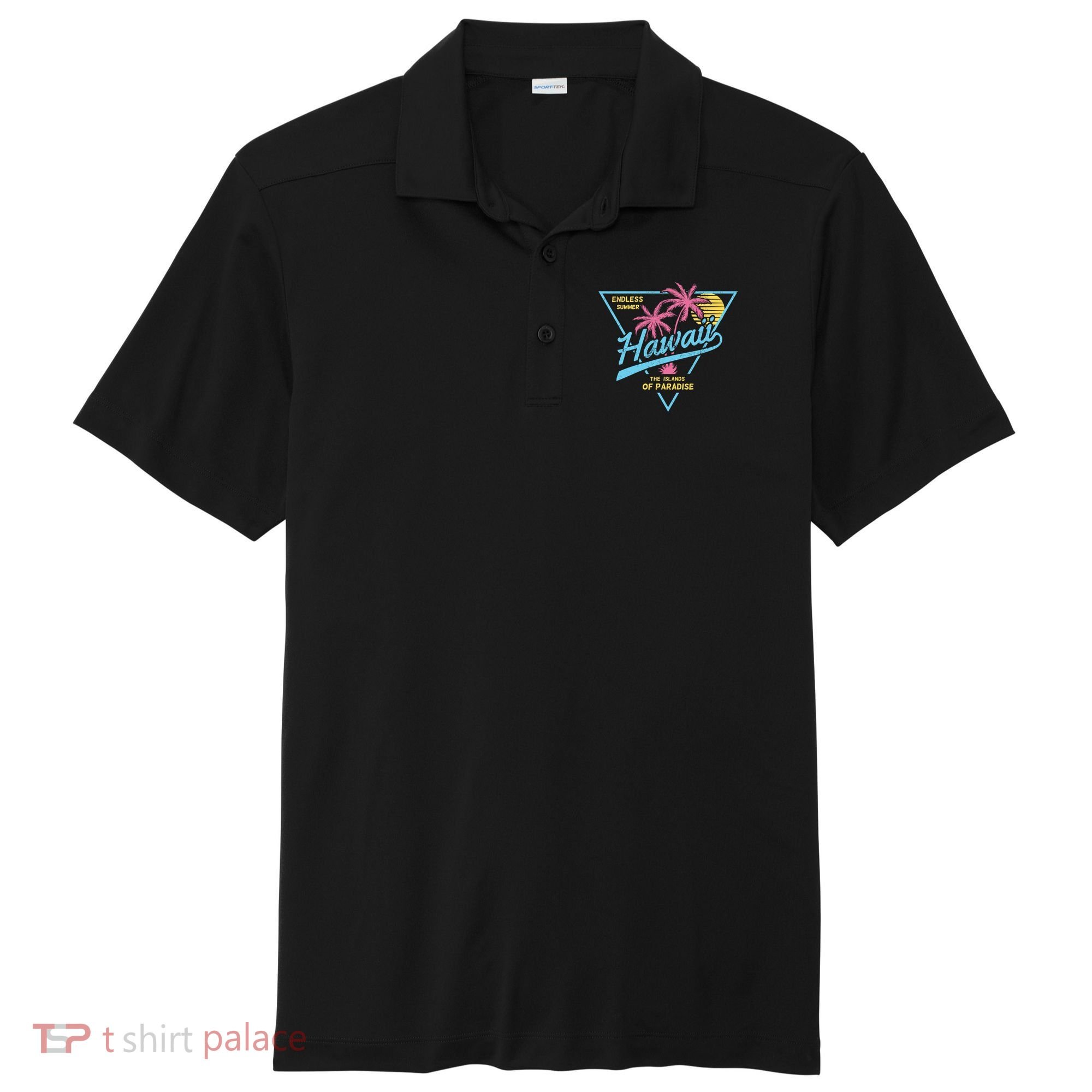 Hawaii Retro Classic  Sport-Tek Posi-UV Pro Polo