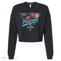 Hawaii Retro Classic  Cropped Pullover Crew thumb 0