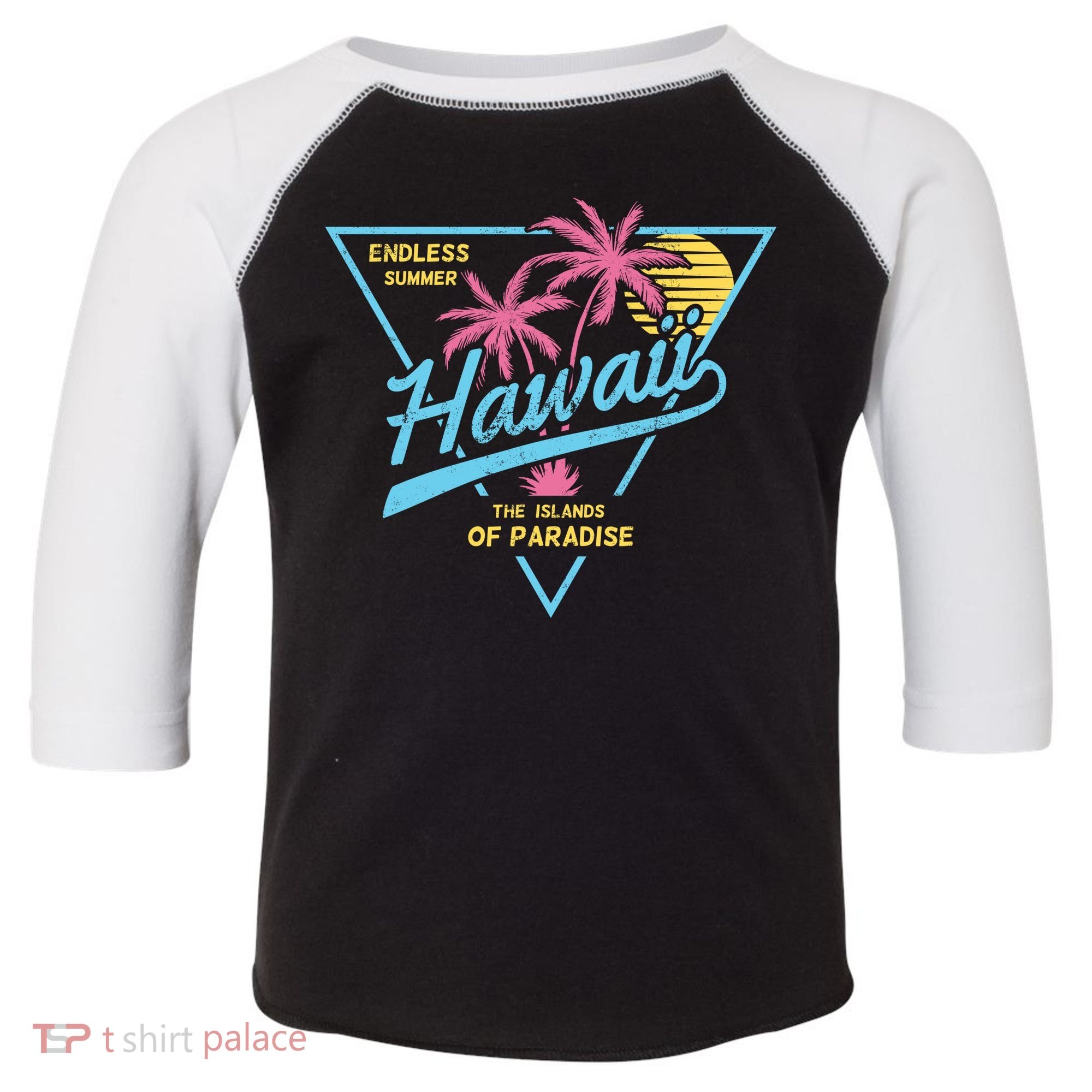 Hawaii Retro Classic  Toddler Fine Jersey T-Shirt
