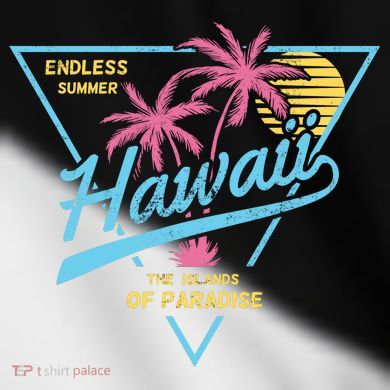 Hawaii Retro Classic  Toddler Fine Jersey T-Shirt