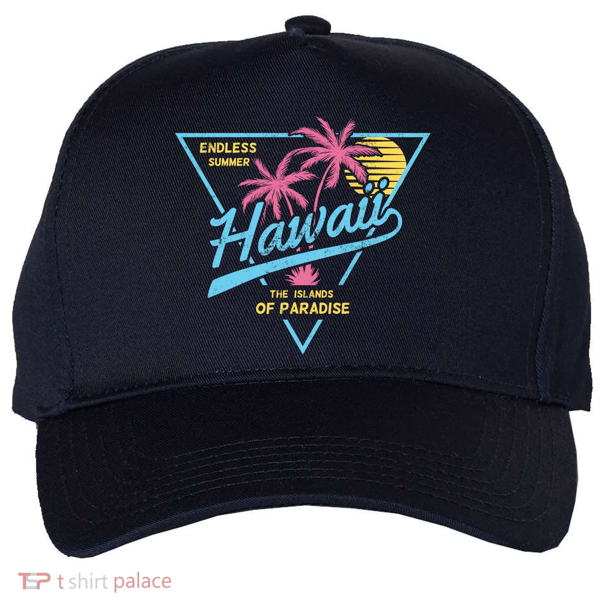 Hawaii Retro Classic  Five-Panel Snapback Cap