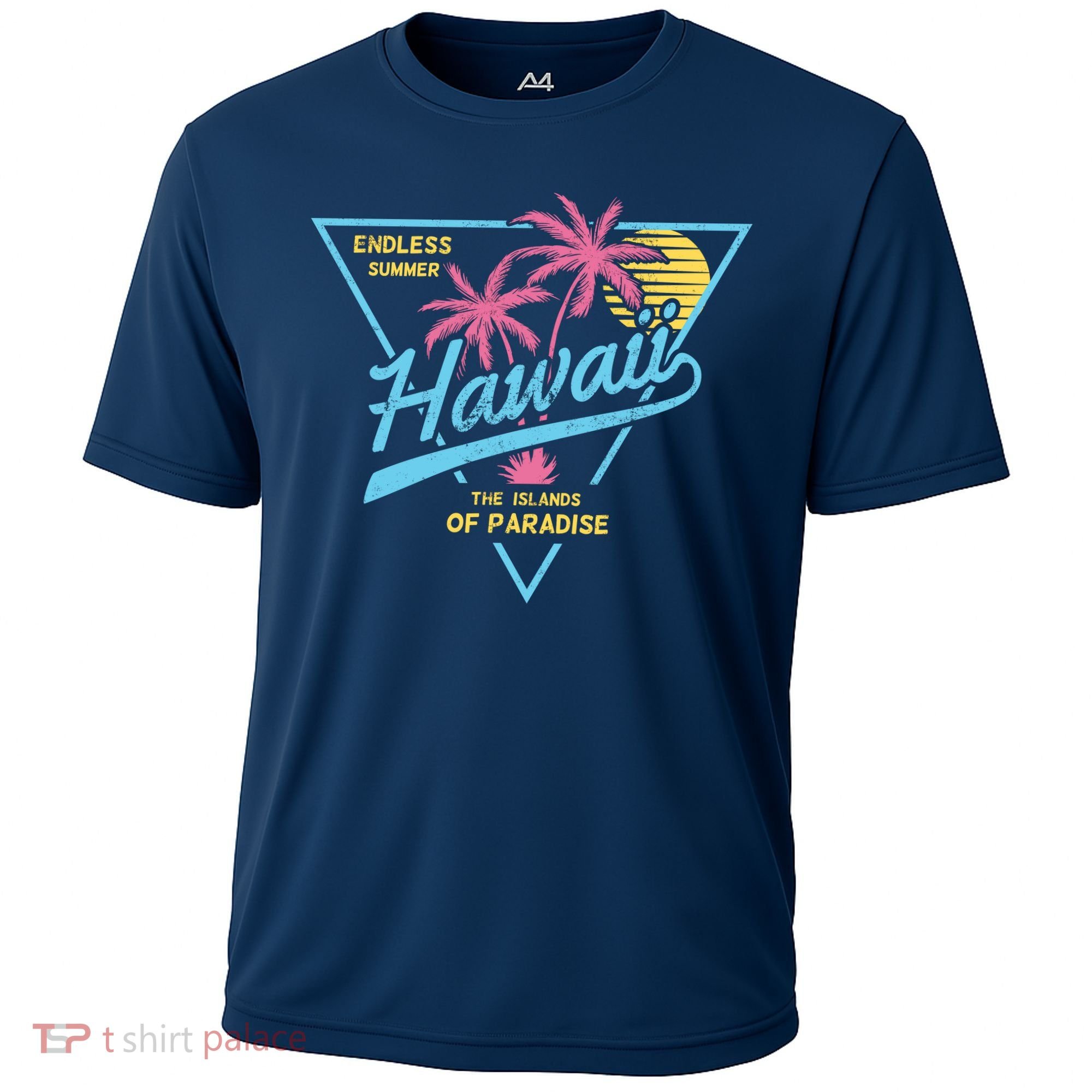 Hawaii Retro Classic  Cooling Performance Crew T-Shirt