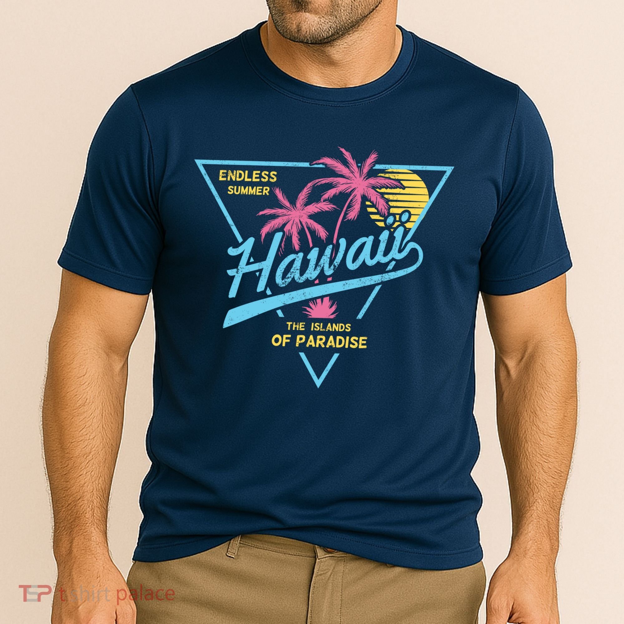 Hawaii Retro Classic  Cooling Performance Crew T-Shirt