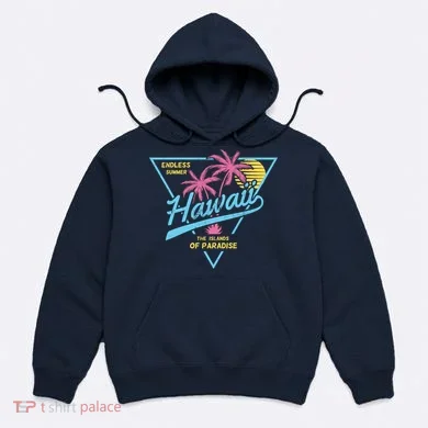 Hawaii Retro Classic  Hoodie