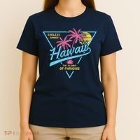 Hawaii Retro Classic  T-Shirt thumb 4