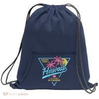 Hawaii Retro Classic  Sweatshirt Cinch Pack Bag thumb 0