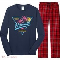 Hawaii Retro Classic  Long Sleeve Pajama Set thumb 0