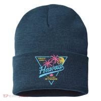Hawaii Retro Classic  Sustainable Knit Beanie thumb 0