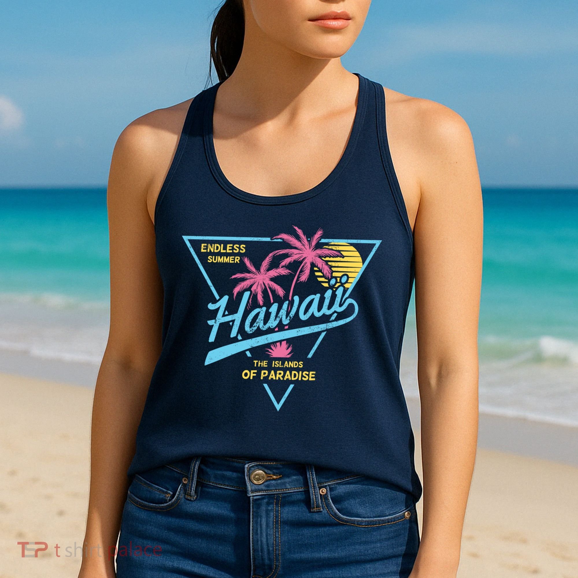 Hawaii Retro Classic  Women's Tank Top