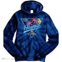 Hawaii Retro Classic  Tie Dye Hoodie thumb 0