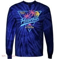 Hawaii Retro Classic  Tie-Dye Long Sleeve Shirt thumb 0