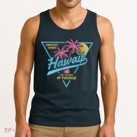Hawaii Retro Classic  Tank Top thumb 3
