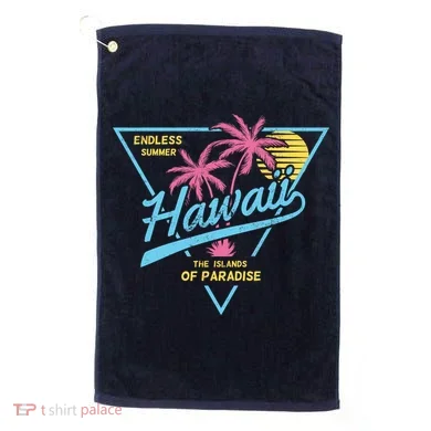 Hawaii Retro Classic  Golf Towel