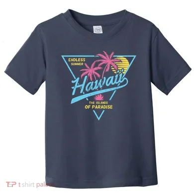 Hawaii Retro Classic  Toddler T-Shirt