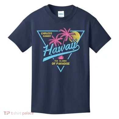 Hawaii Retro Classic  Kids T-Shirt