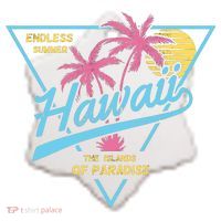Hawaii Retro Classic  Ceramic Ornament thumb 2