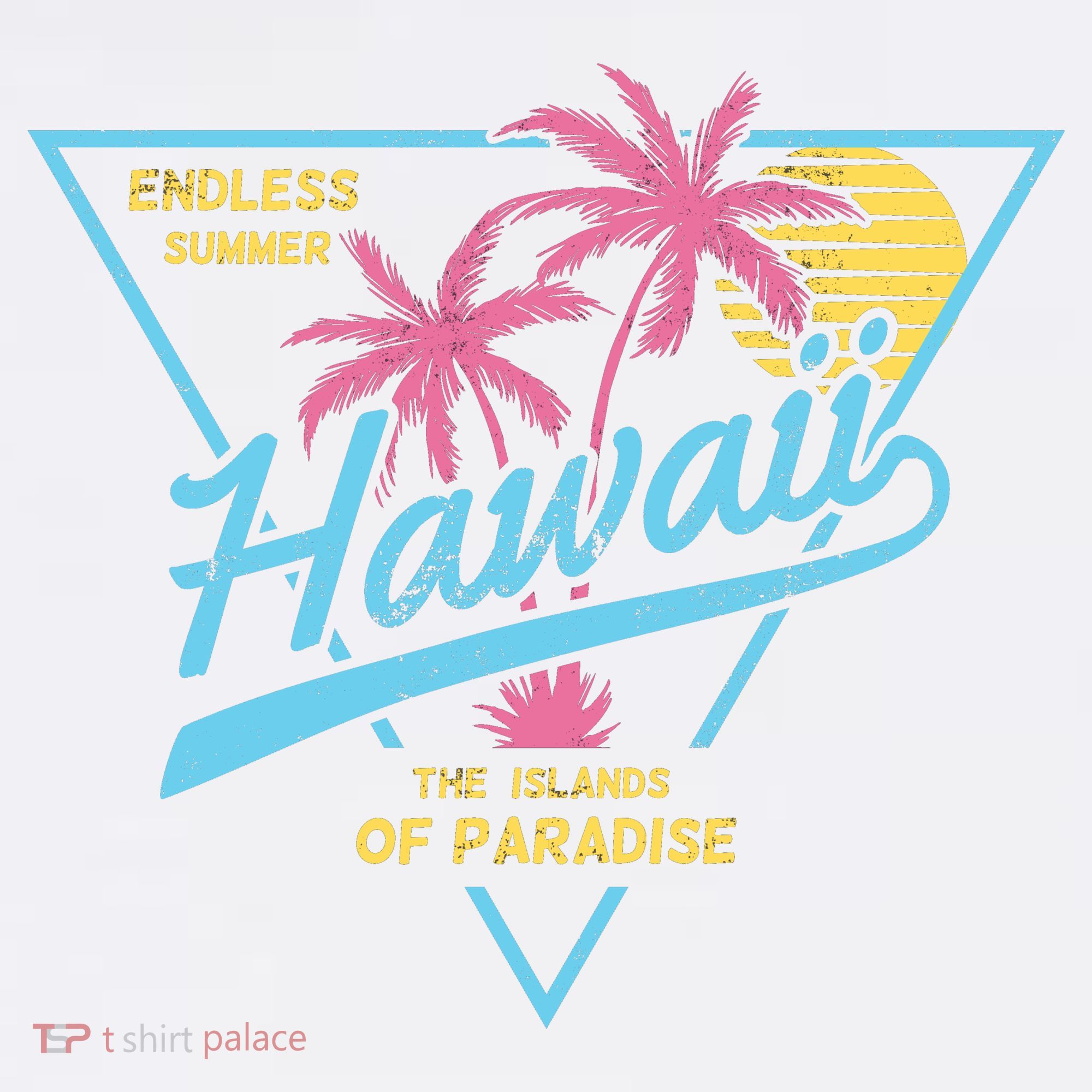 Hawaii Retro Classic  Garment-Dyed Sweatshirt