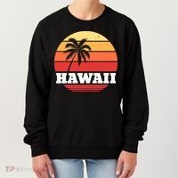 Hawaii Retro Sun Women's Sweatshirt thumb 0