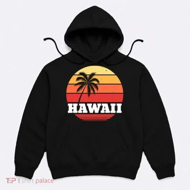 Hawaii Retro Sun Hoodie