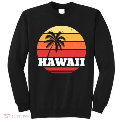 Hawaii Retro Sun Sweatshirt