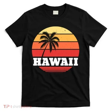 Hawaii Retro Sun T-Shirt