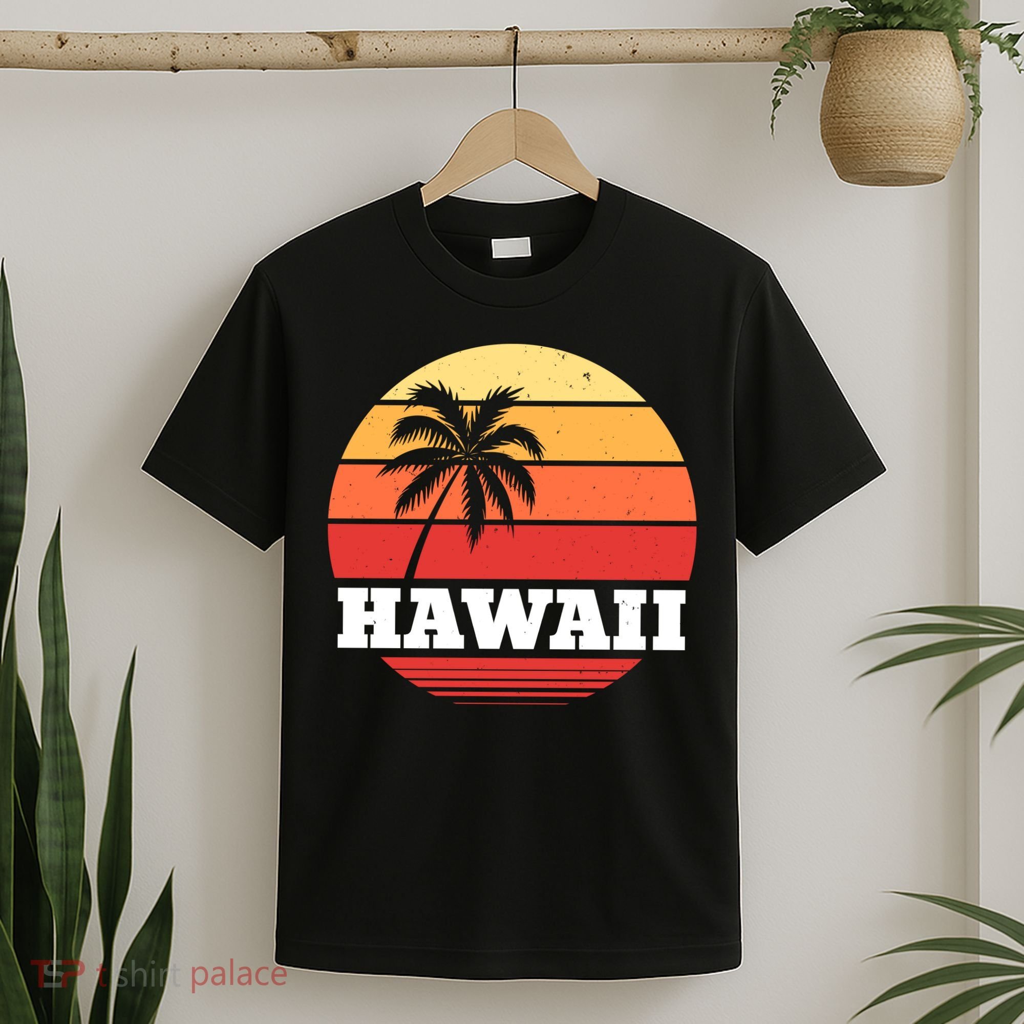 Hawaii Retro Sun T-Shirt