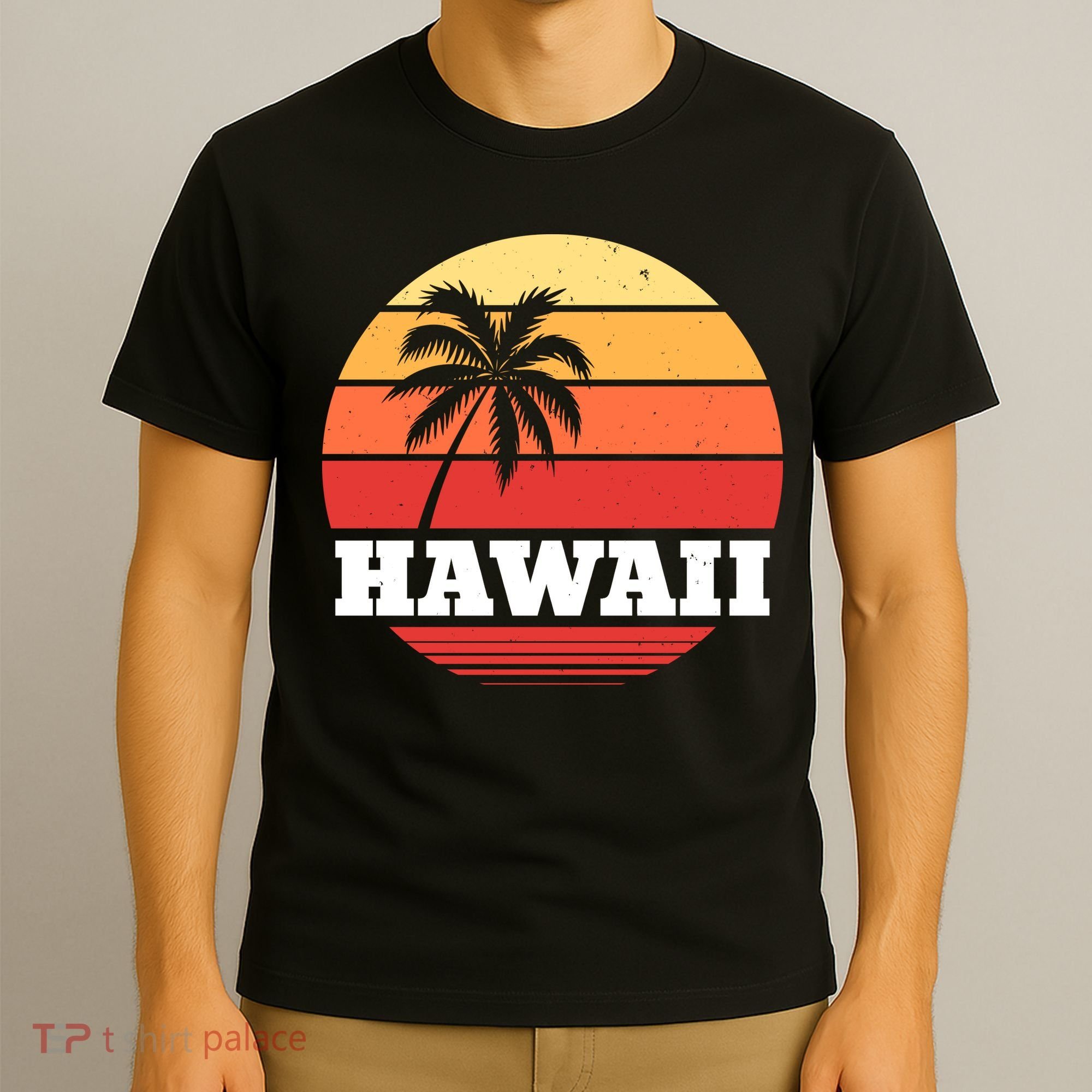Hawaii Retro Sun T-Shirt